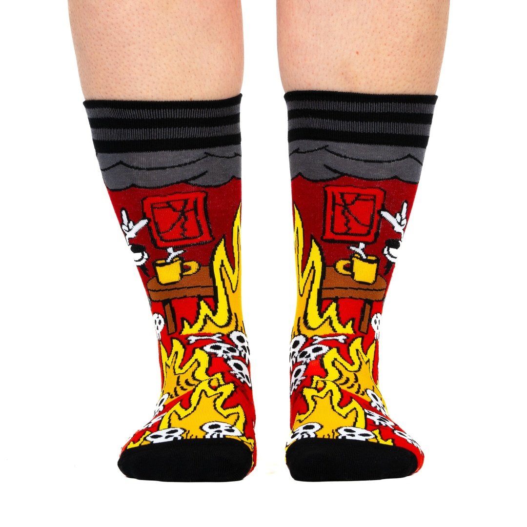 This is Brutal Crew Socks