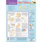 Audubon - Bird House Buildable Wood Craft & Paint Kit