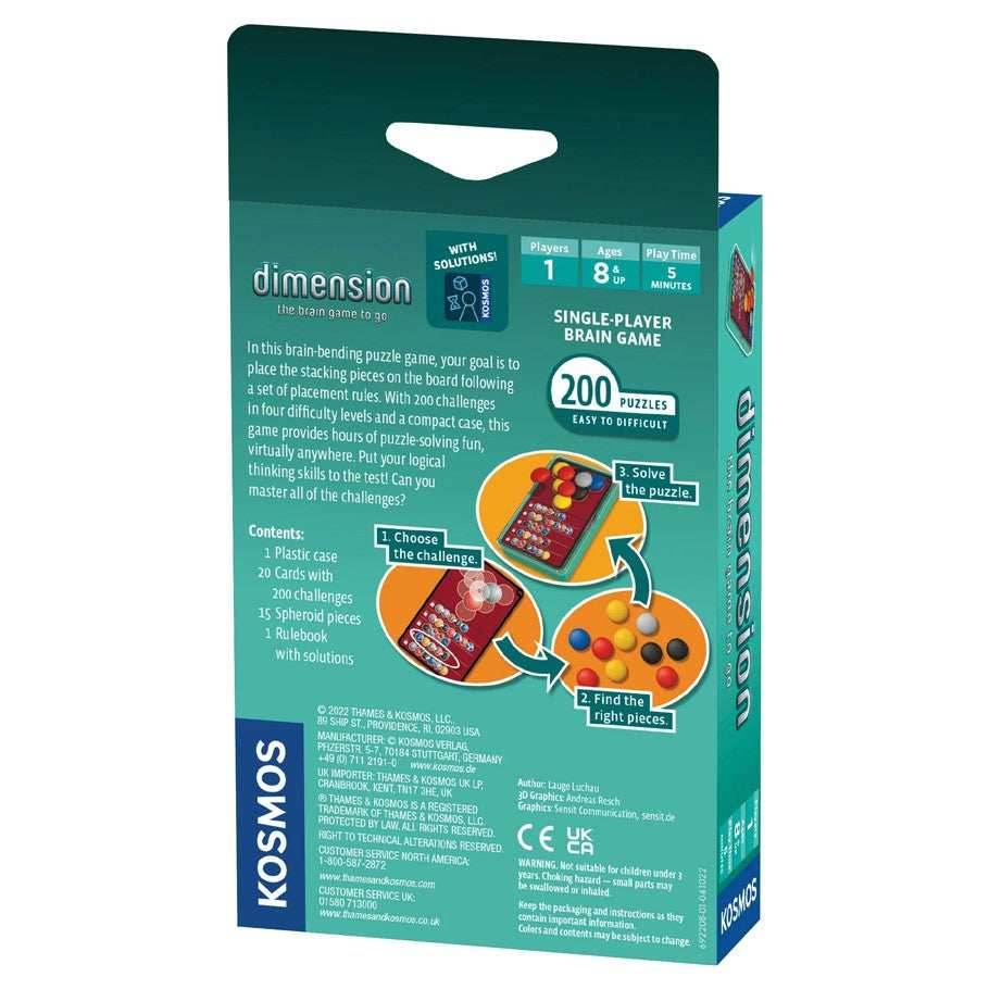 Dimension: The Brain Game To Go - 