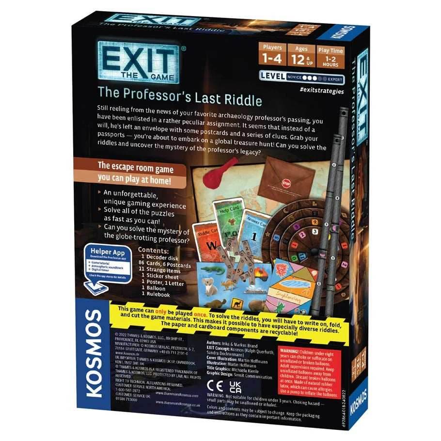 EXIT: The Professor's Last Riddle - 
