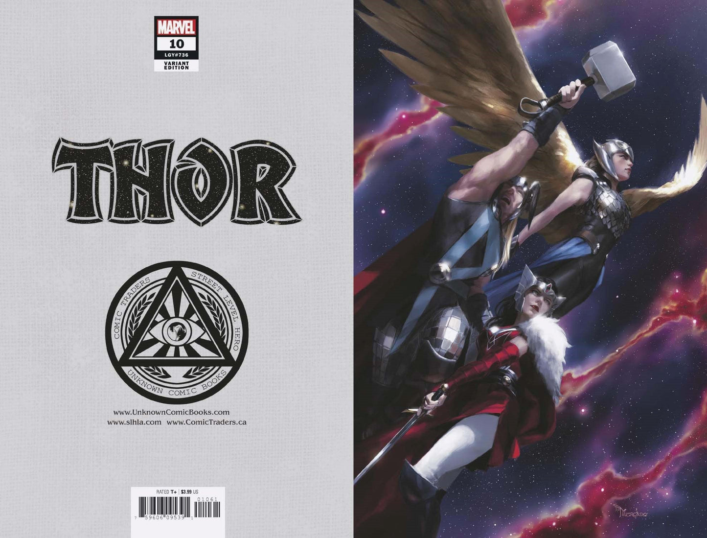 Thor #10 Unknown Comics Miguel Mercado Exclusive Virgin Var (12/02/2020)