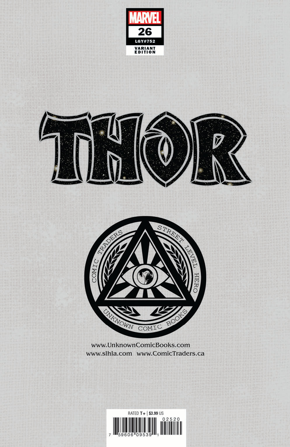 THOR #26 UNKNOWN COMICS TYLER KIRKHAM EXCLUSIVE VIRGIN VAR (06/08/2022)