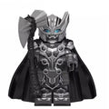 Thor Avengers Black & white Lego Marvel Minifigures Custom Toys 3