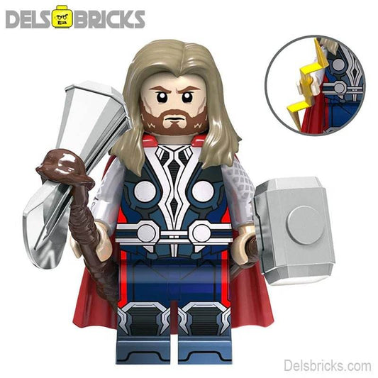 Thor from The Avengers Lego Marvel Minifigures Custom Toys - 