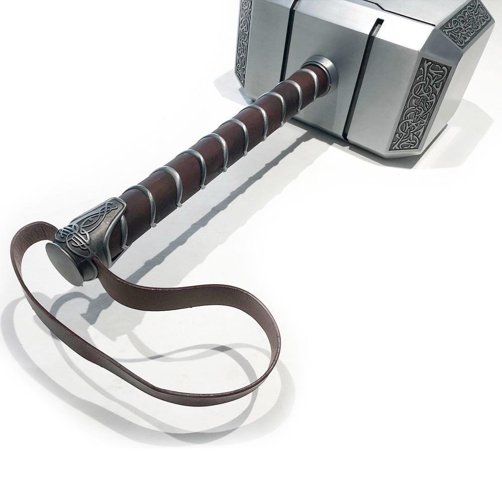 Thor’s Hammer from Norse Mythology, Cosplay Metal Version of Thor Mjölnir, 3.6 Kg, 1:1 Scale Movie Prop Replica of God of Thunder-2