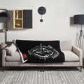 Tailboard Rider Throw Blanket