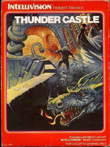 Thunder Castle (Intellivision) - Game Manual Only