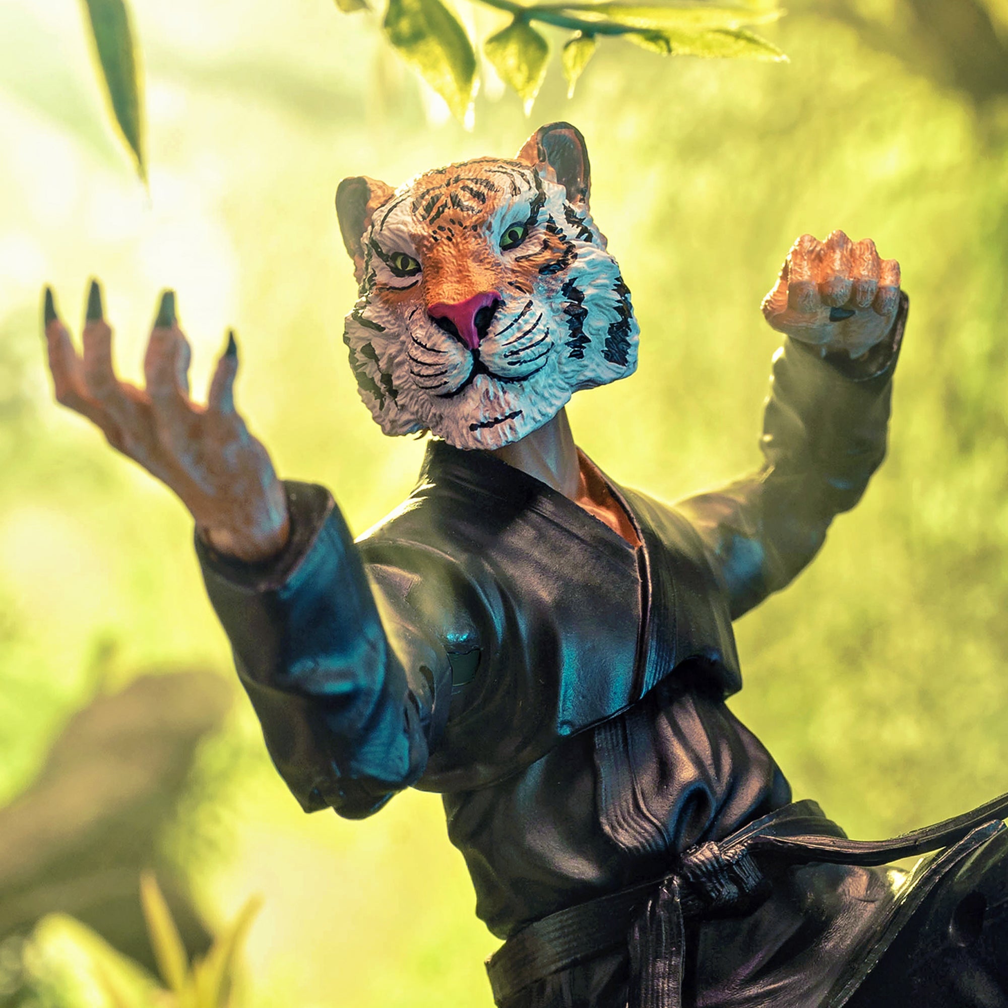 Jiu Jitsu Combat Creatures Tiago the Tiger Action Figure