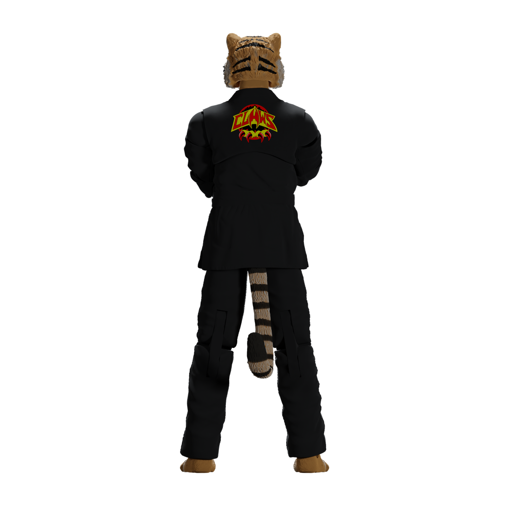 Jiu Jitsu Combat Creatures Tiago the Tiger Action Figure