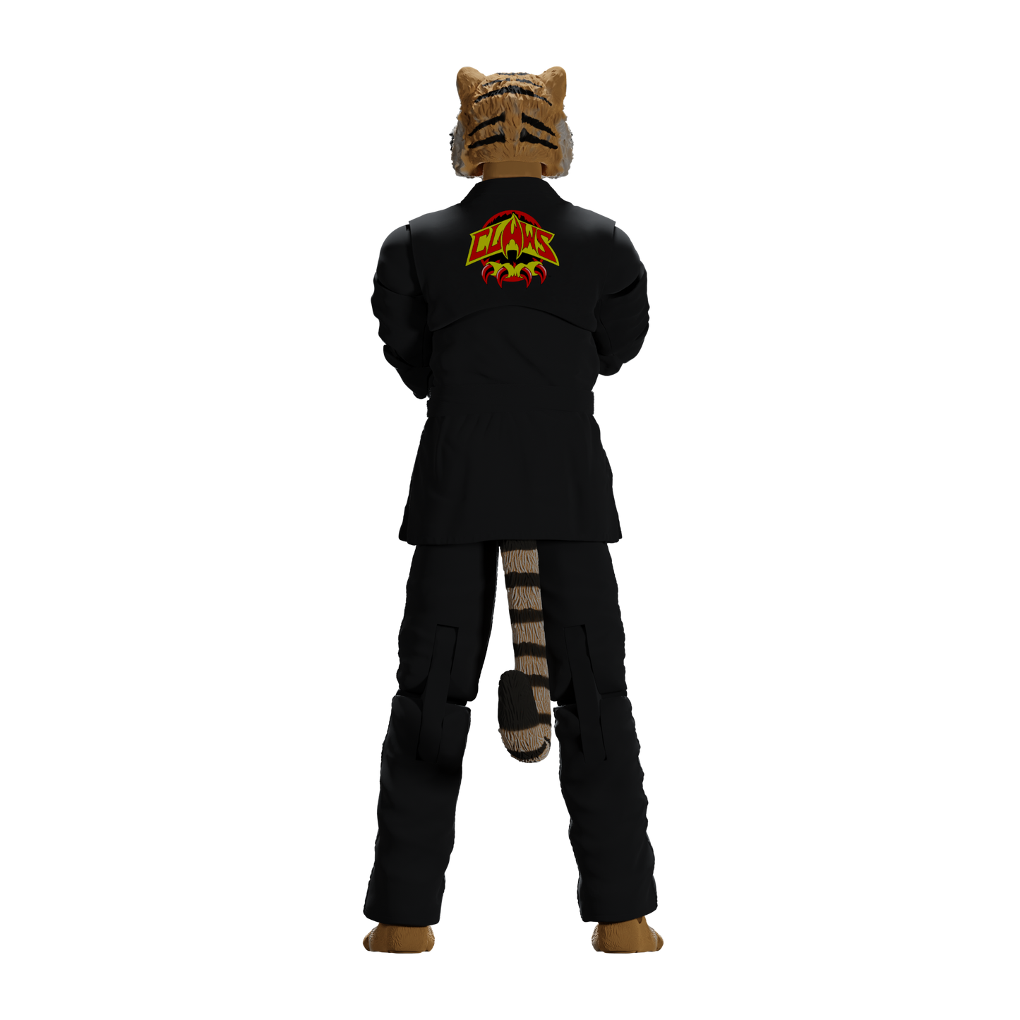 Jiu Jitsu Combat Creatures Tiago the Tiger Action Figure