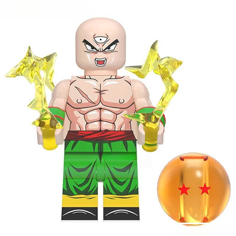 Tien Dragon Ball Z Super Lego Minifigures Anime Custom Toys 1