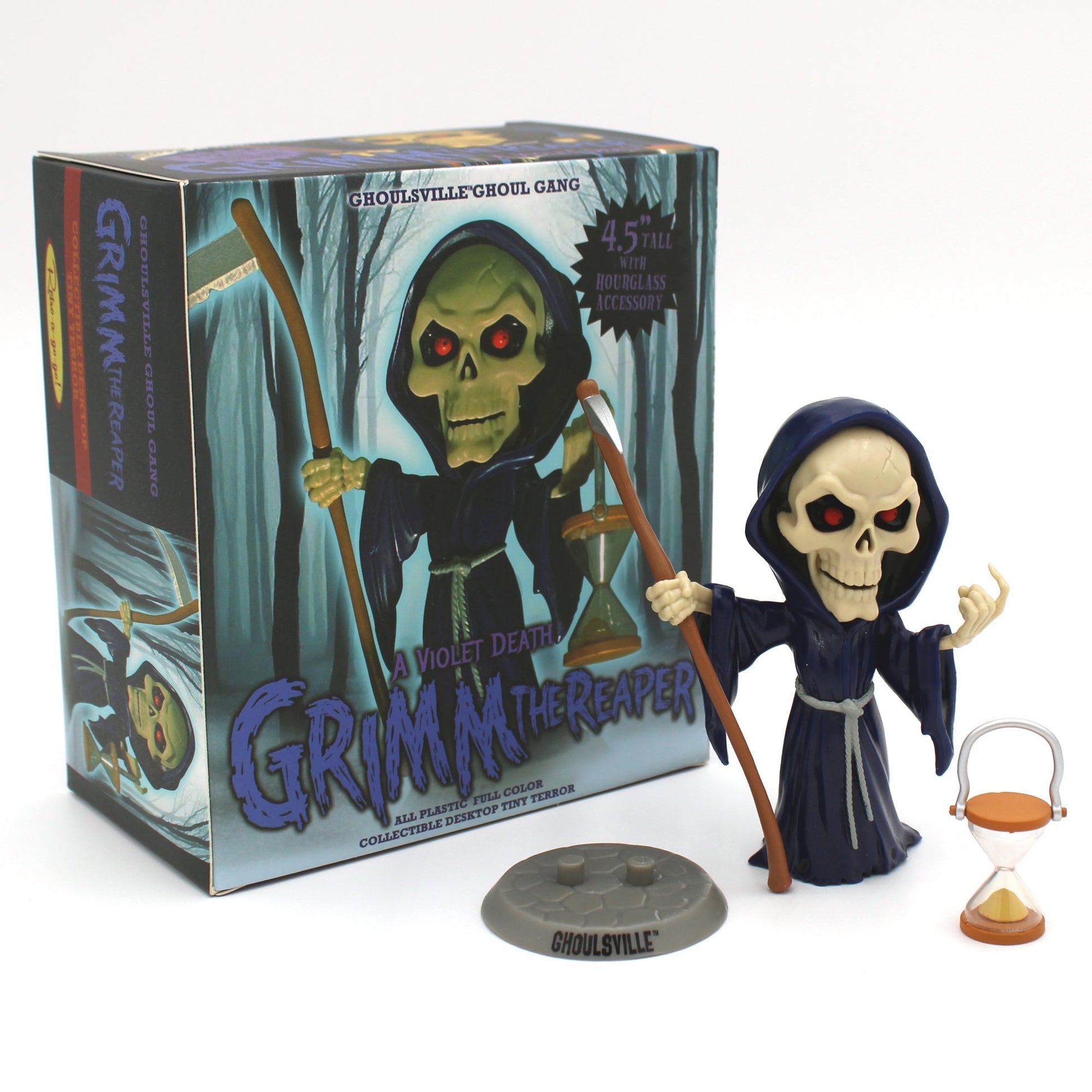 Tiny Terrors Grimm the Reaper A Violet Death Horror Figure