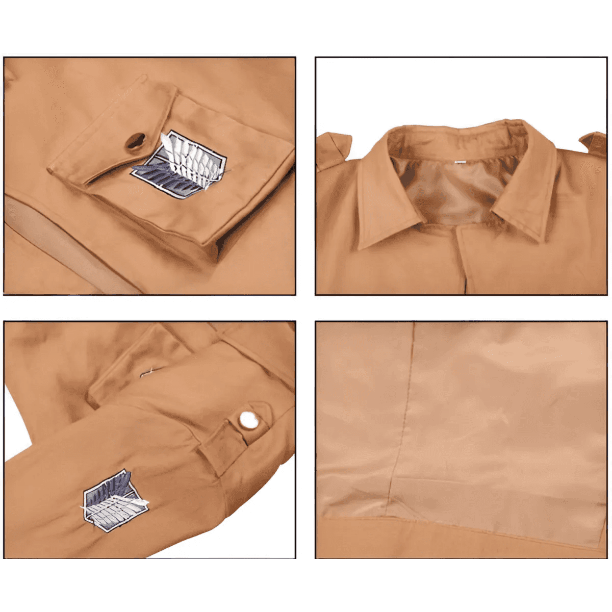 Attack On Titan Cosplay - Brown / S