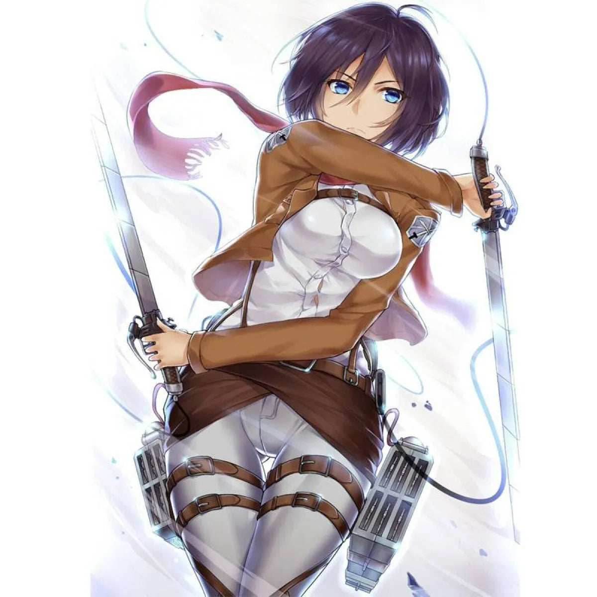 Attack On Titan Cosplay Mikasa Ackerman - Top / XXL