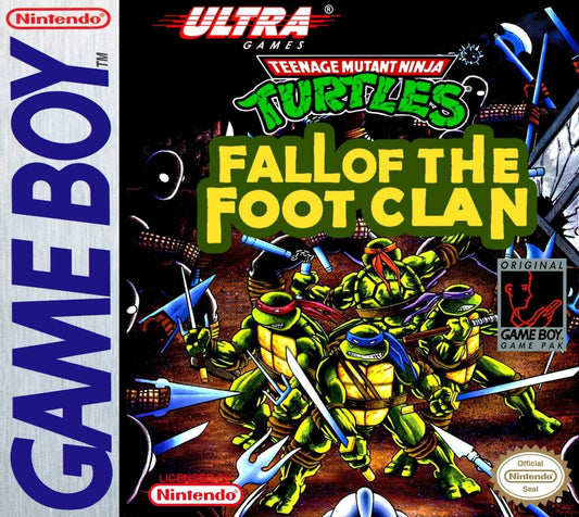 Teenage Mutant Ninja Turtles: Fall Of The Foot Clan (Gameboy) - Game Manual Only