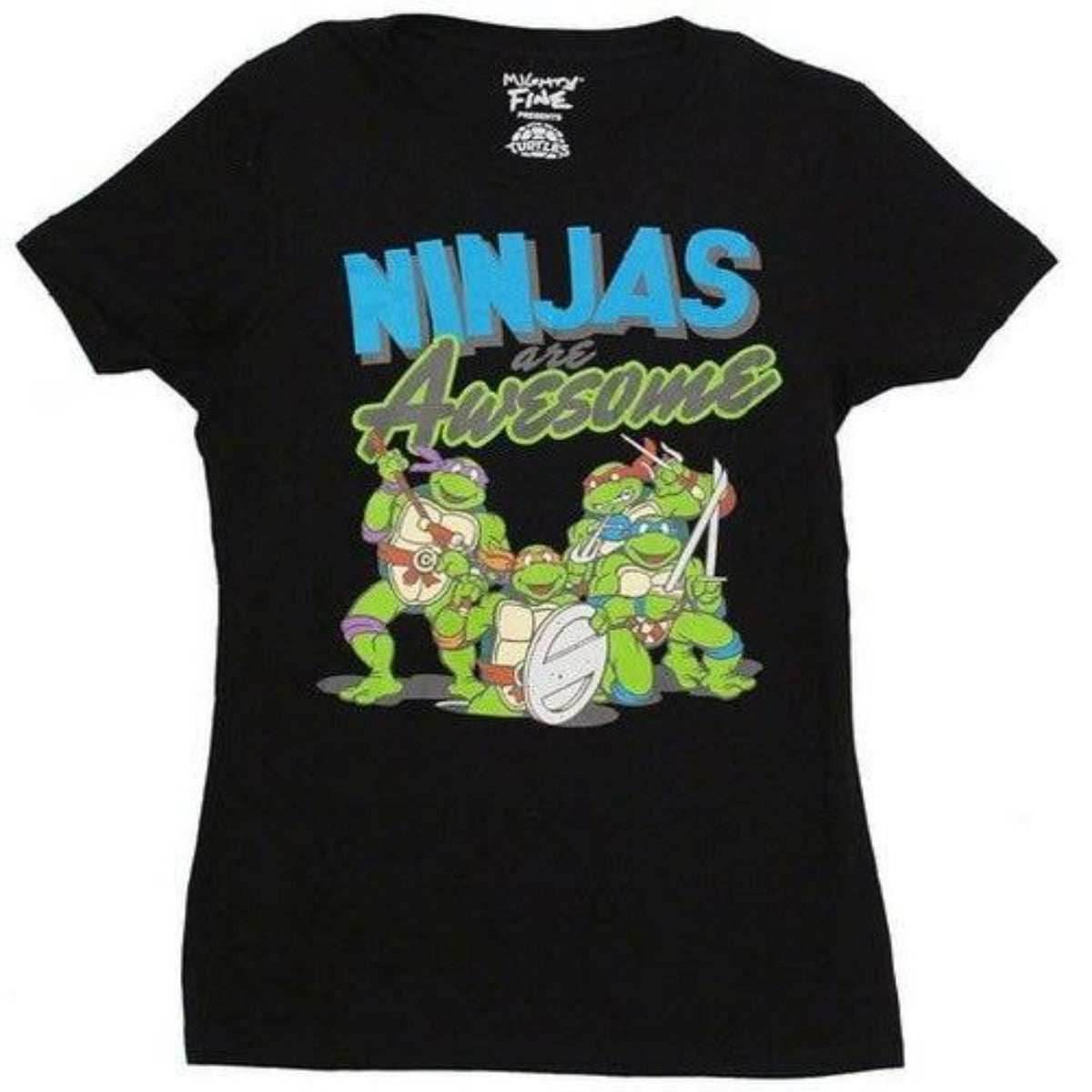 TMNT Ninjas Are Awesome T-shirt - S