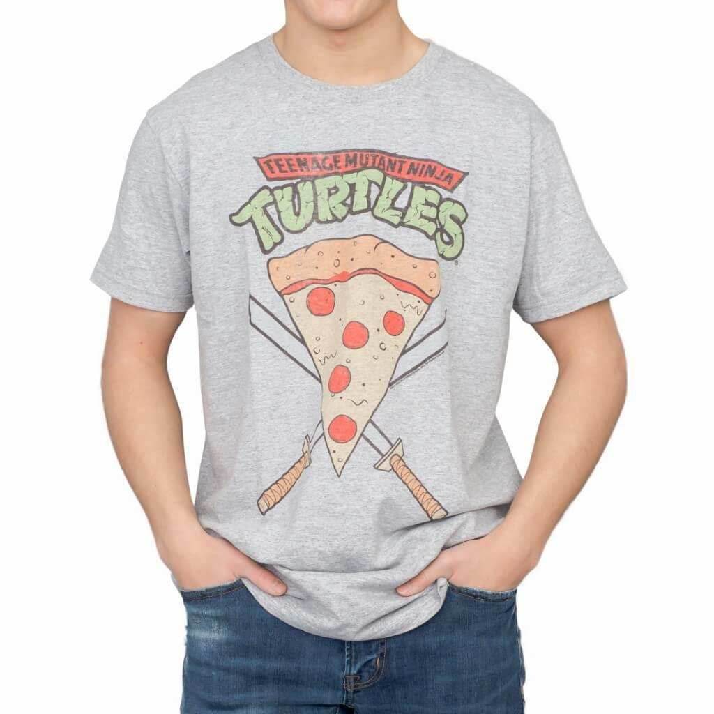 TMNT Pizza Slice Adult T-Shirt - S