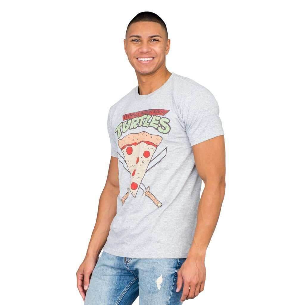 TMNT Pizza Slice Adult T-Shirt - S
