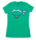 TMNT Teenage Mutant Ninja Turtles Big Face T-shirt - S / Leonardo