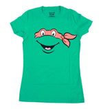 TMNT Teenage Mutant Ninja Turtles Big Face T-shirt - S / Leonardo