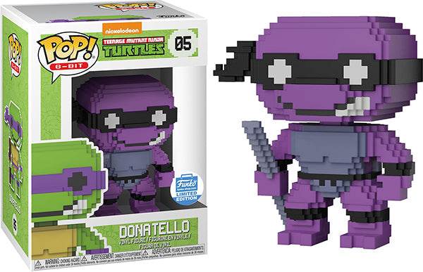 Donatello (8-Bit Neon, Teenage Mutant Ninja Turtles) 05 - Funko Shop Exclusive - 