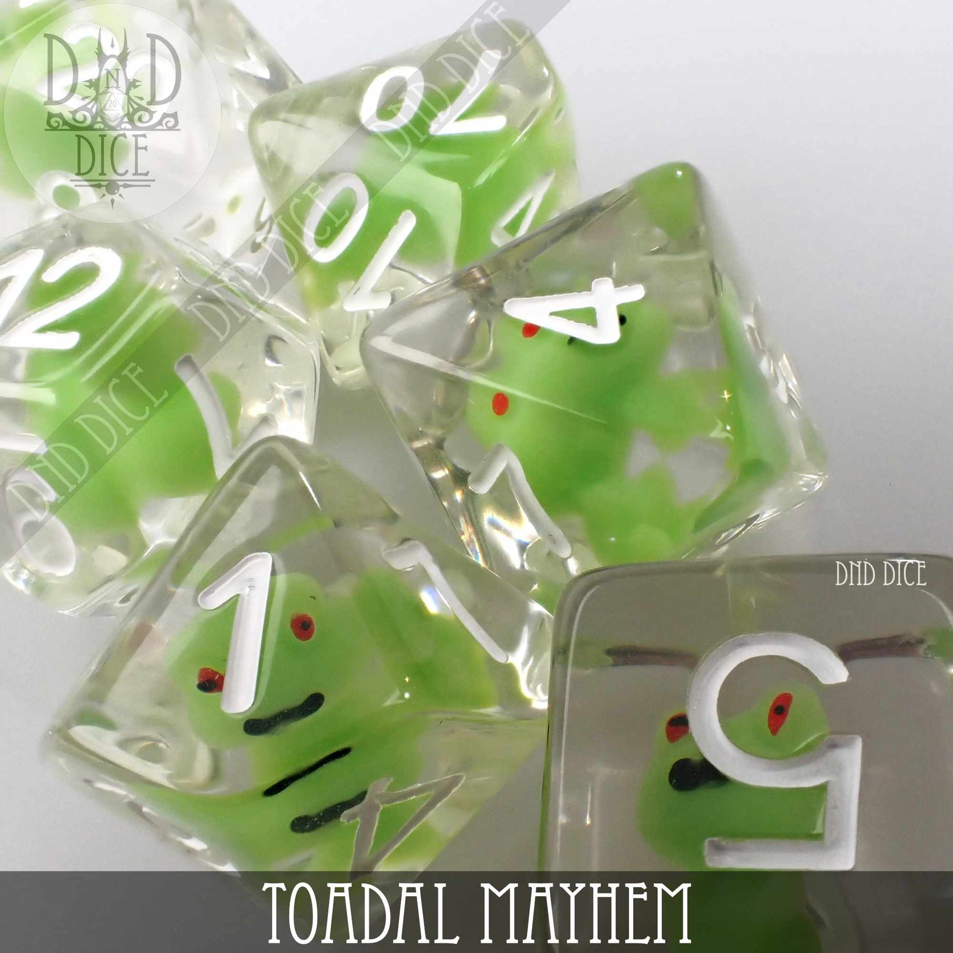 Toadal Mayhem Dice Set