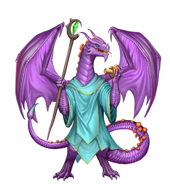 Battlezoo Dragons: Leshy Dragons PDF - Pathfinder 2nd Edition / PDF Only