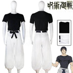 Jujutsu Kaisen Toji Fushiguro Cosplay - Sorcerer Killer Uniform & Wig - Wig Only / XL