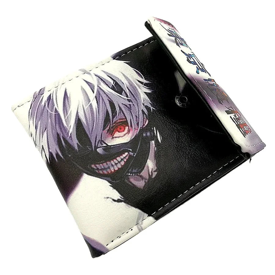 Tokyo Ghoul Kaneki Ken Anime PU Short Men's Wallets