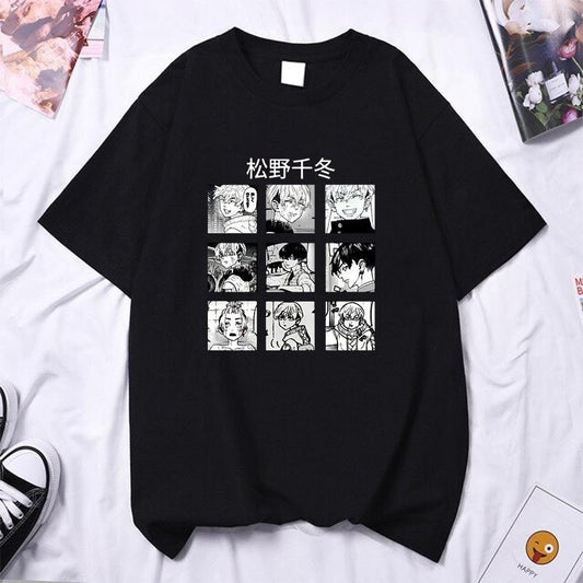 Tokyo Revengers T Shirt Men Chifuyu Matsuno Graphic Tees Anime T-shirt Unisex Summer Tops Tshirt Male