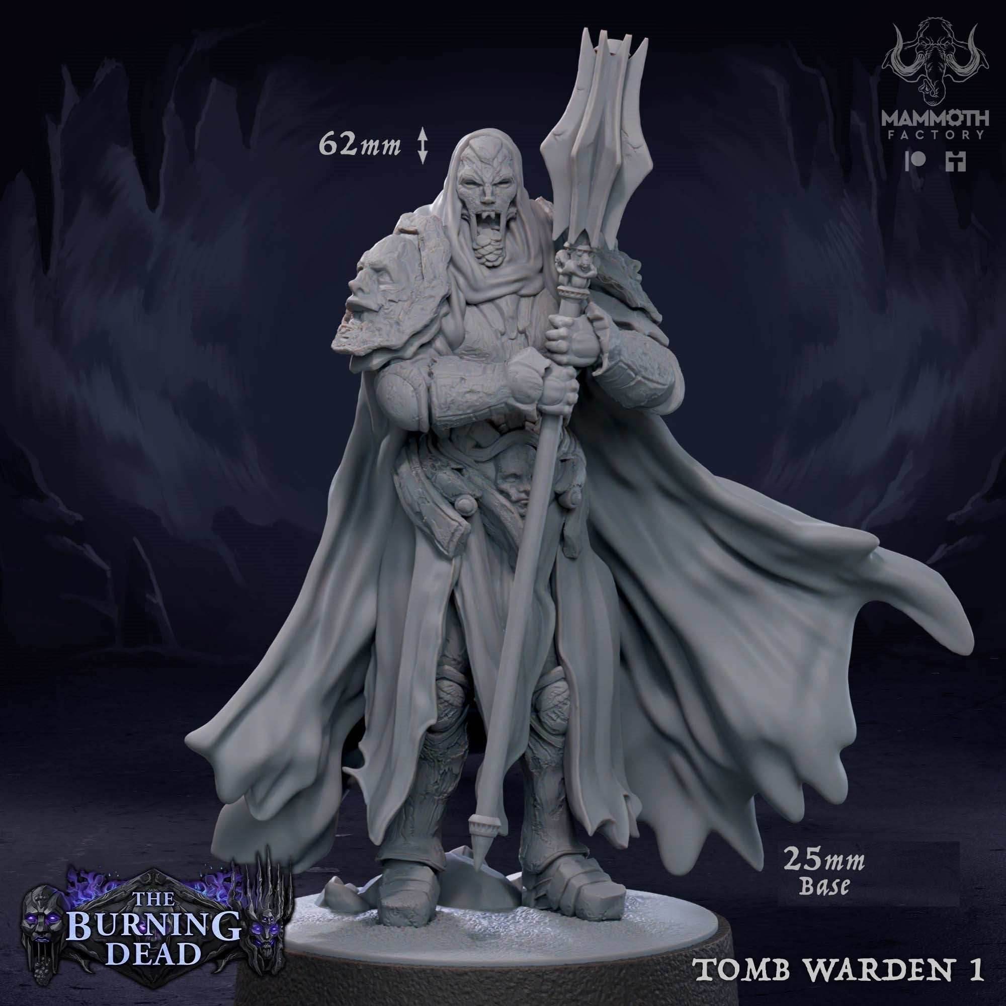 Tomb Warden: Sculpt 1 (Living Statue / Golem) - 