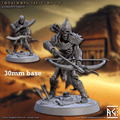 Tombsworn Skeleton: Sculpt F - With Helmet / Bow + Arrow
