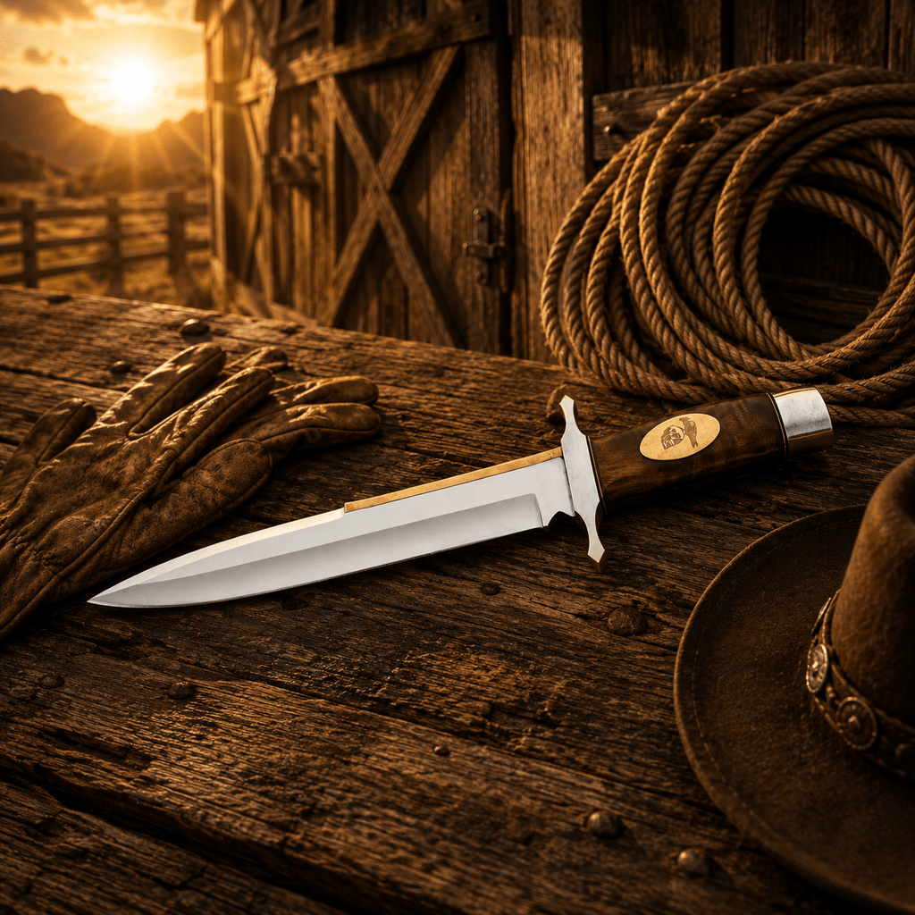 Toothpick Replica Bowie Knife – D2 Steel Gil Hibben Style