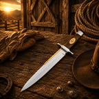 Toothpick Replica Bowie Knife – D2 Steel Gil Hibben Style