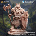 Tors of Delvdor, Dwarven Cleric of Life & Glory (Male Dwarf Cleric) - 32mm Scale