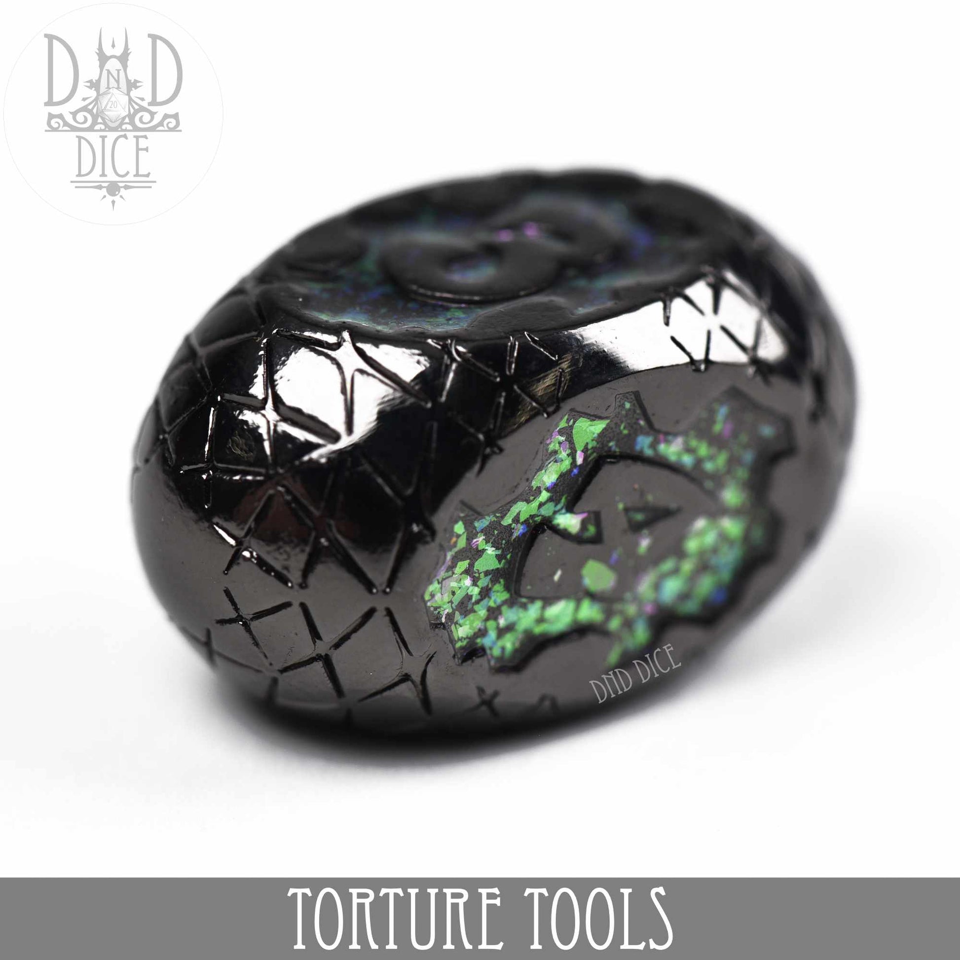 Torture Tools Blue - Metal Dice Set