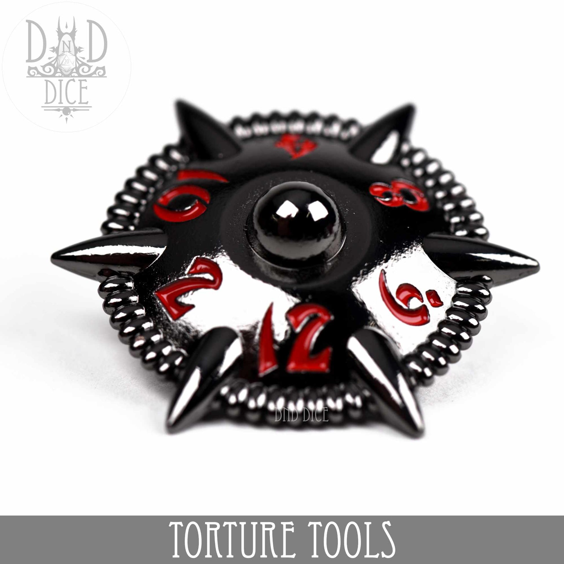 Torture Tools Red - Metal Dice Set