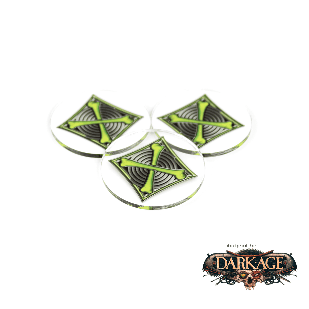 Dark Age Full Color Objectives (3) - Toxic Cult