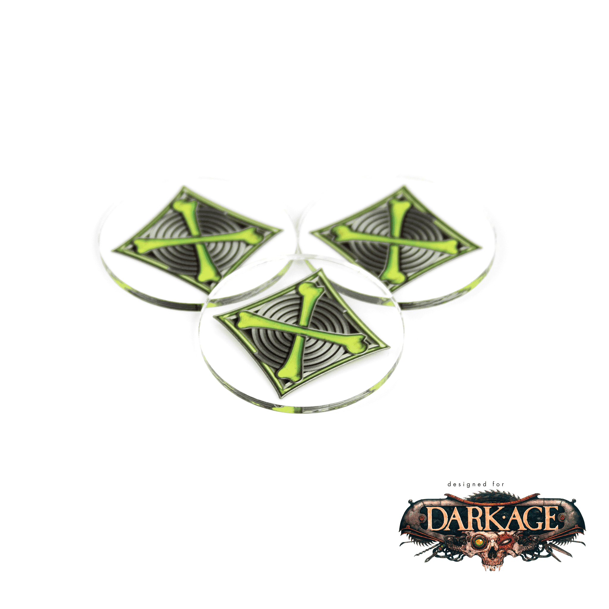 Dark Age Full Color Objectives (3) - Toxic Cult