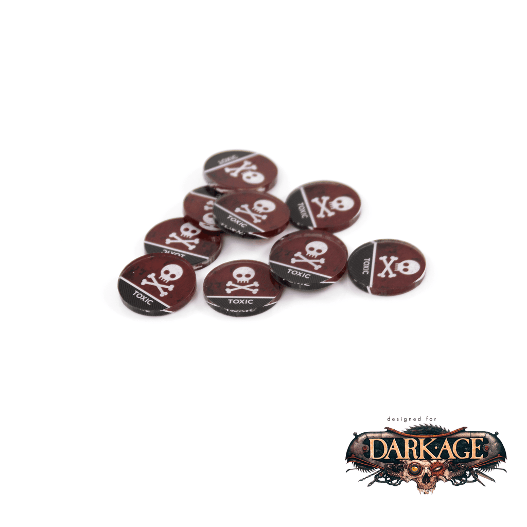Full Color Dark Age Markers - Toxic