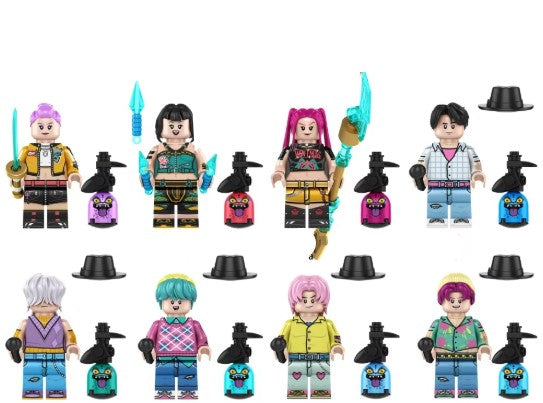 K-pop Demon Hunters Set of 8