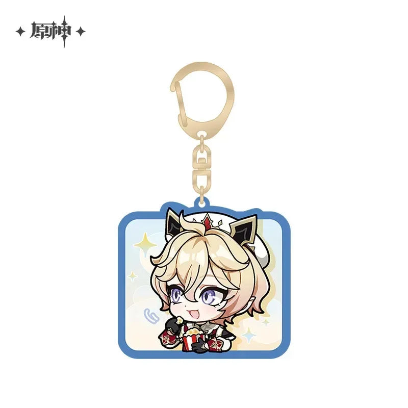 Mondstadt Chibi Emojis Series Keychain Genshin Impact