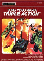 Triple Action (Intellivision) - Game Manual Only