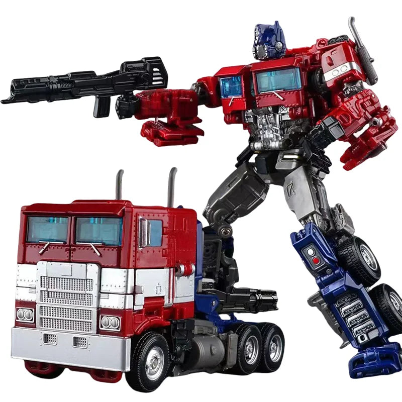 Transformation Toy Robot Figure Movie Classic Autobot Commander Dual Sword Weapon