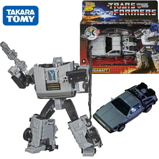 Transformers G Series Linkage Back to the Future Gigawatt Robot Anime Action Model Toys Gift