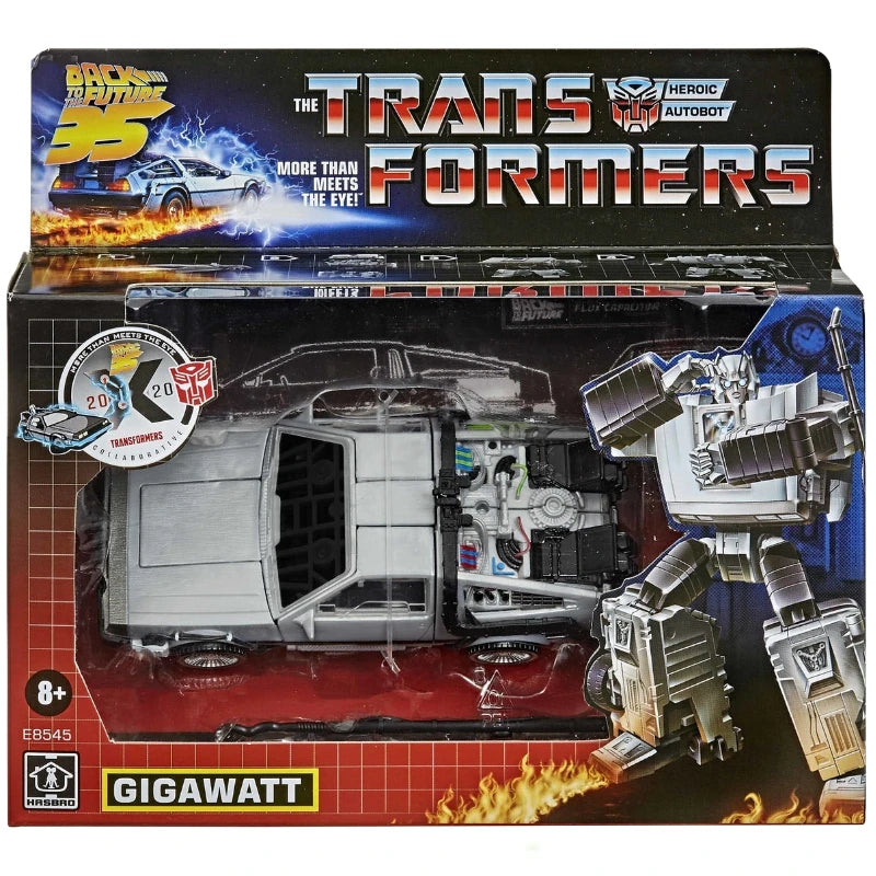 Takara Tomy Transformers G Series Linkage Back to the Future Gigawatt Robot Anime Action Model Toys Gift