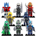 Transformers Set of 8 Lego Minifigures custom toys