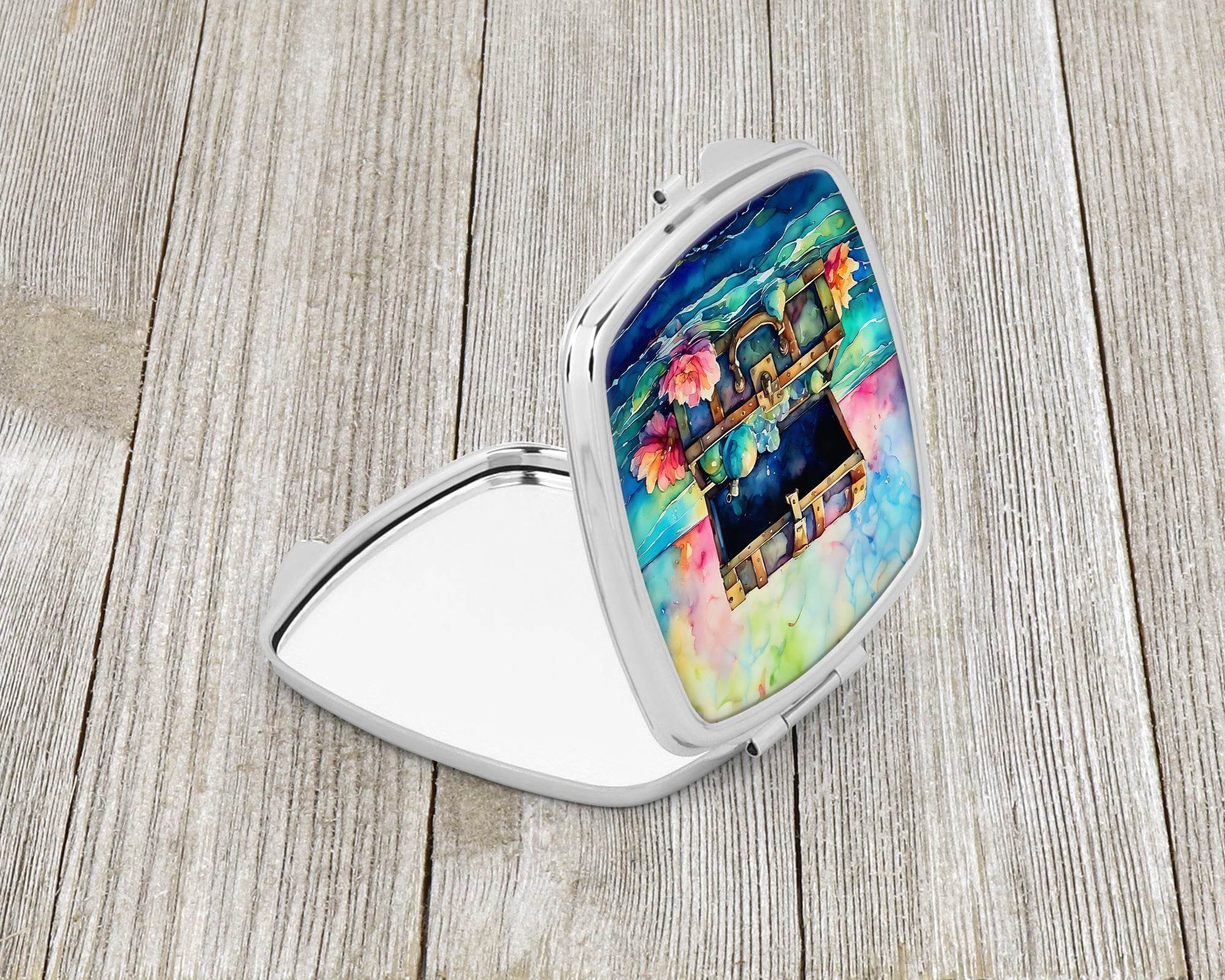 Treasure Chest Compact Mirror - 