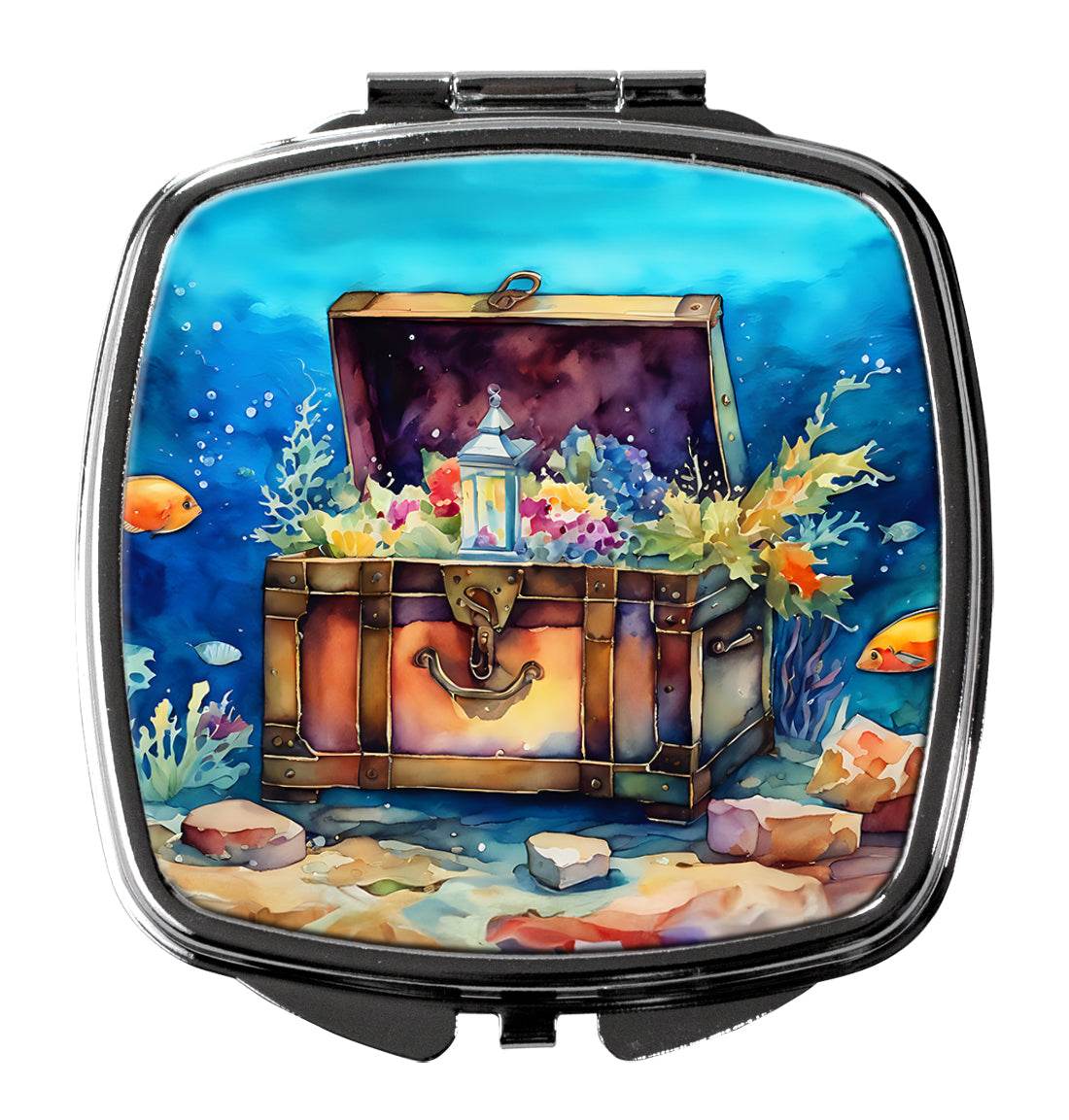 Treasure Chest Compact Mirror - 