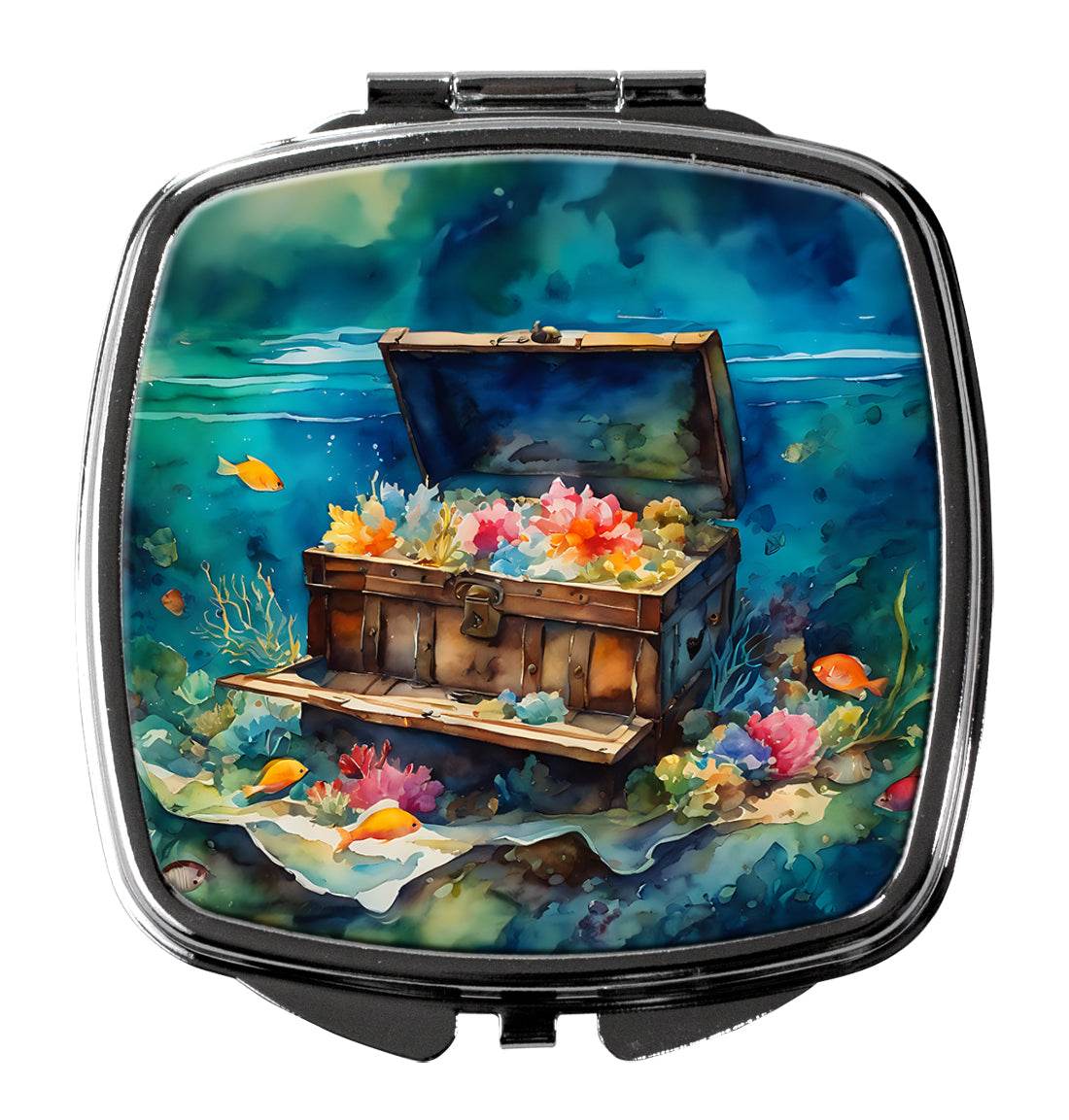 Treasure Chest Compact Mirror - 